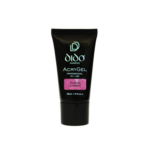 Dido Acrygel Fuchsia Confetti